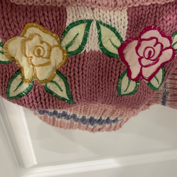 Absolutely NO! Jeans Pink Knit Cardigan - Picture 4 of 9